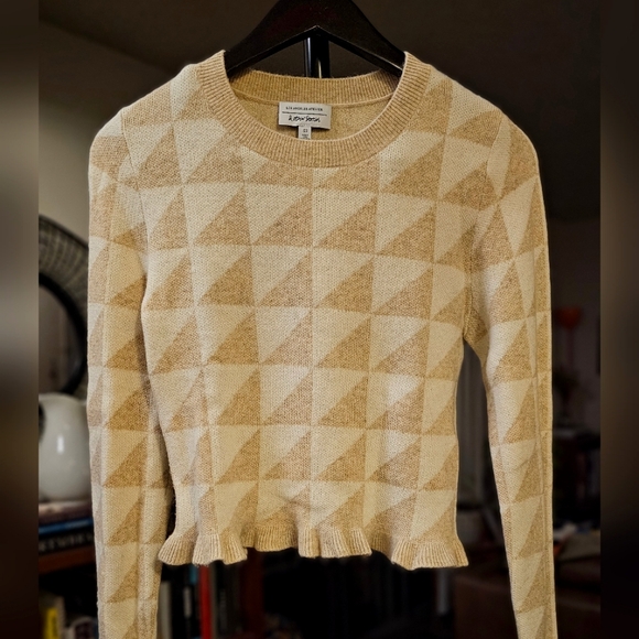 & Other Stories Sweaters - & Other Stories Fitted Jacquard Knit Top NWOT